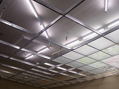 Виды подвесных потолков